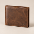 Tovqera™ Vintage Leather Bifold Wallet image 01