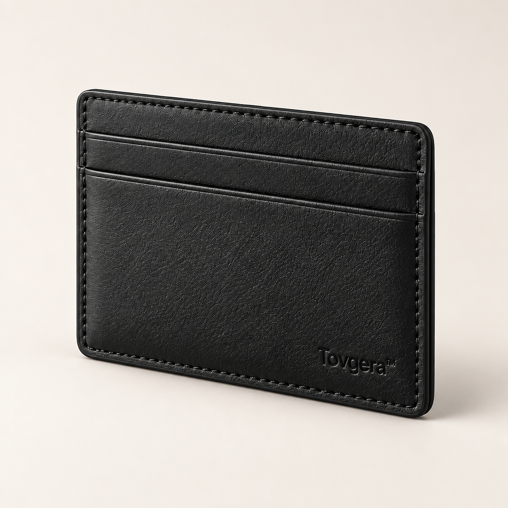 Tovqera™ Ultra-Thin Leather Card Holder image 01