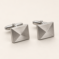 Tovqera™ Geometric Metal Business Cufflinks image 01